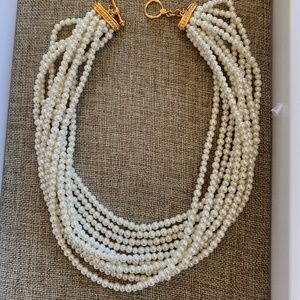 Marbella Pearl Beaded Necklace
